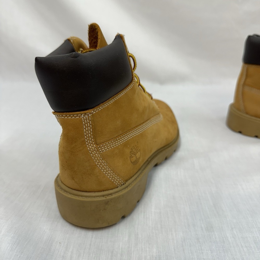 Timberland Classic Wheat Boots Youth Kids Size 4 - Picture 11 of 13